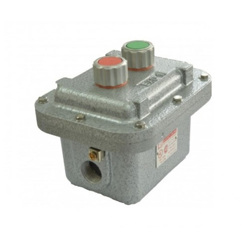 CAJA ALUM. APE C/2 PULSADORES MARCHA PARADA 3/4 NPT EXC2B